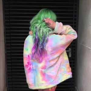 Pastel Jacket with Collard Neck